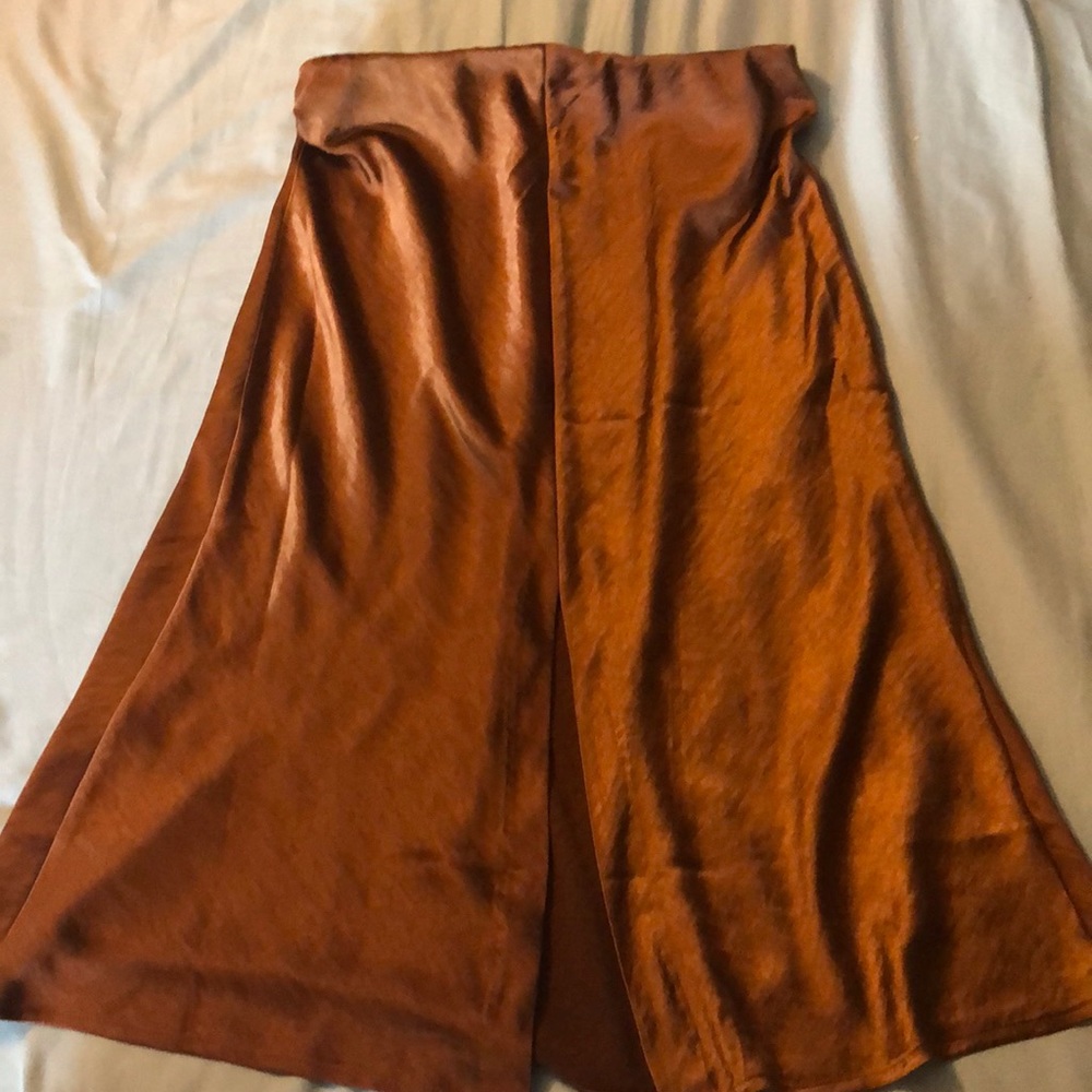 Dark gold skirt